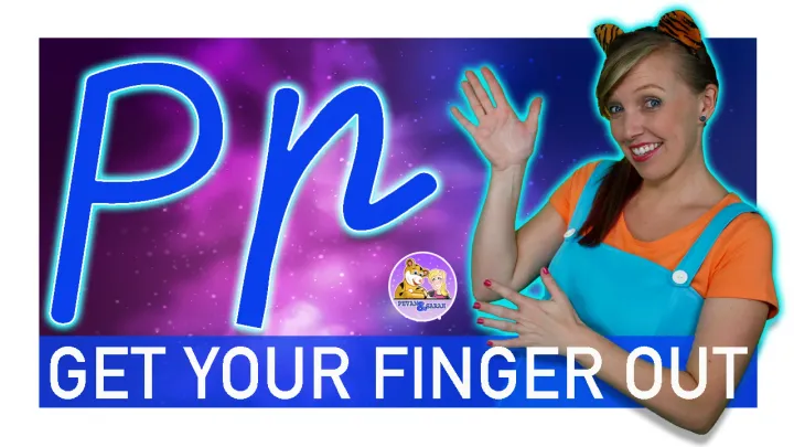 Letter P - Cursive