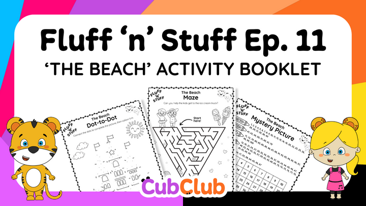 Fluff 'n' Stuff Episode 11 Activity Book