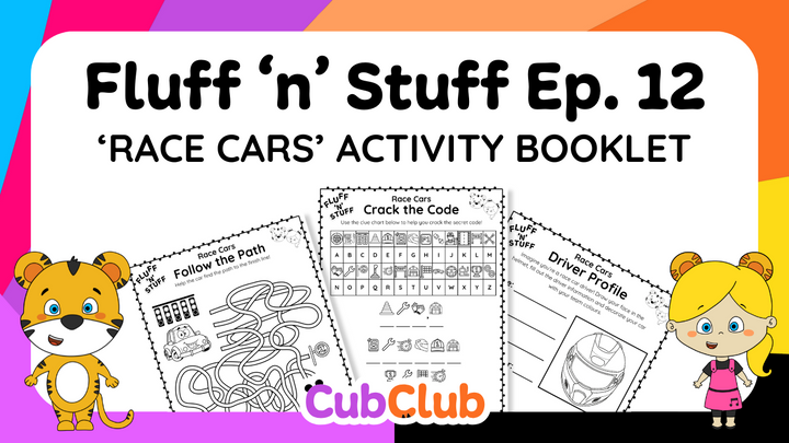 Fluff 'n' Stuff Episode 12 Activity Book