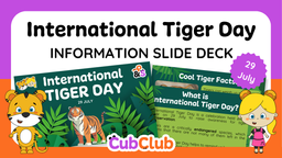 International Tiger Day Information Slide Deck