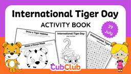 International Tiger Day Activity Book