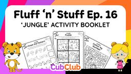 Fluff 'n' Stuff Episode 16 Activity Book