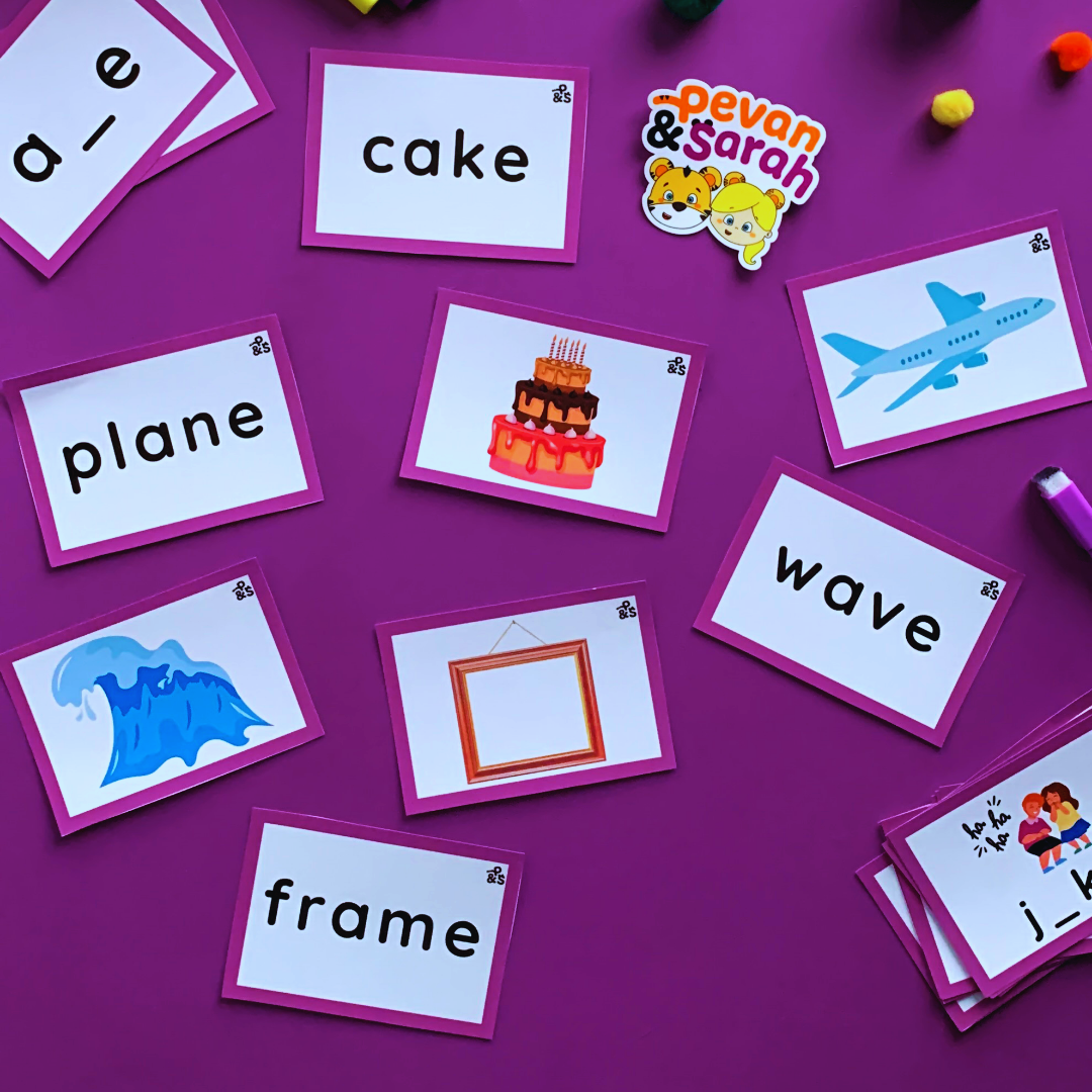 Split Digraphs flash cards