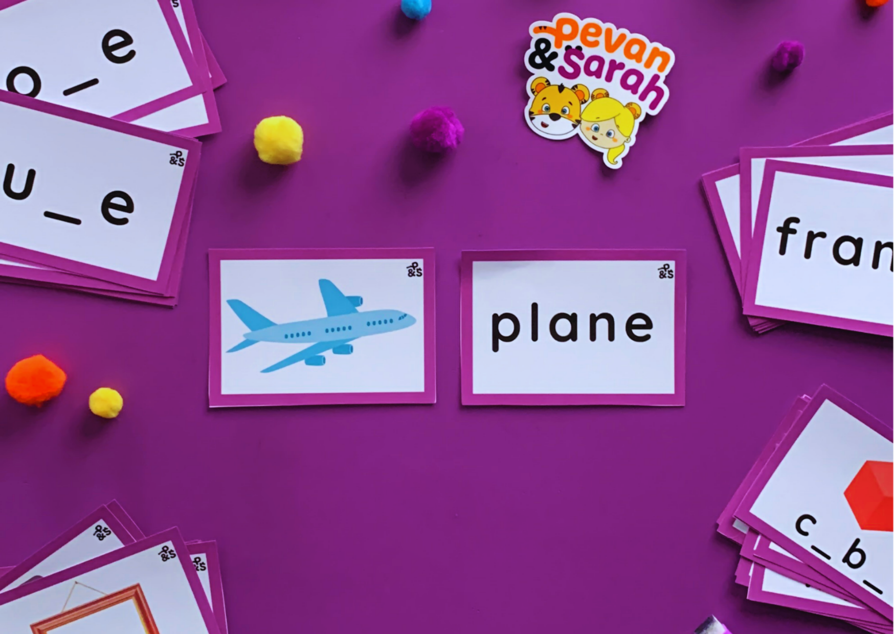 Split digraphs flash cards 2