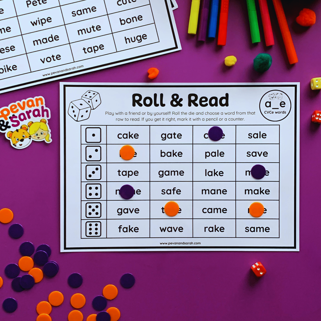 Split Digraphs roll and read