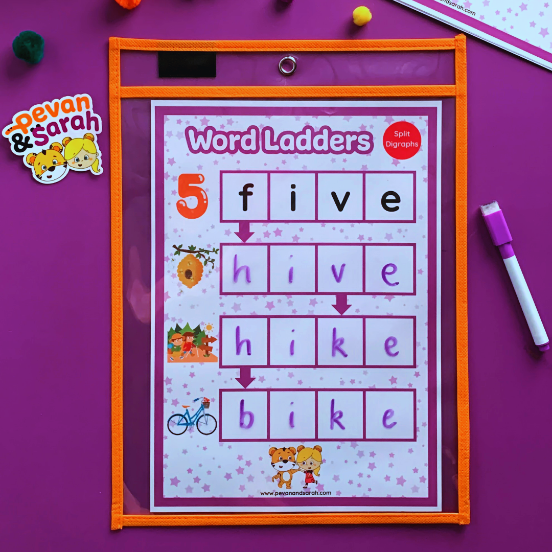 Split Digraphs Word ladders