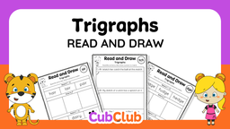 Trigraphs Read and Draw