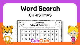 Christmas Word Search
